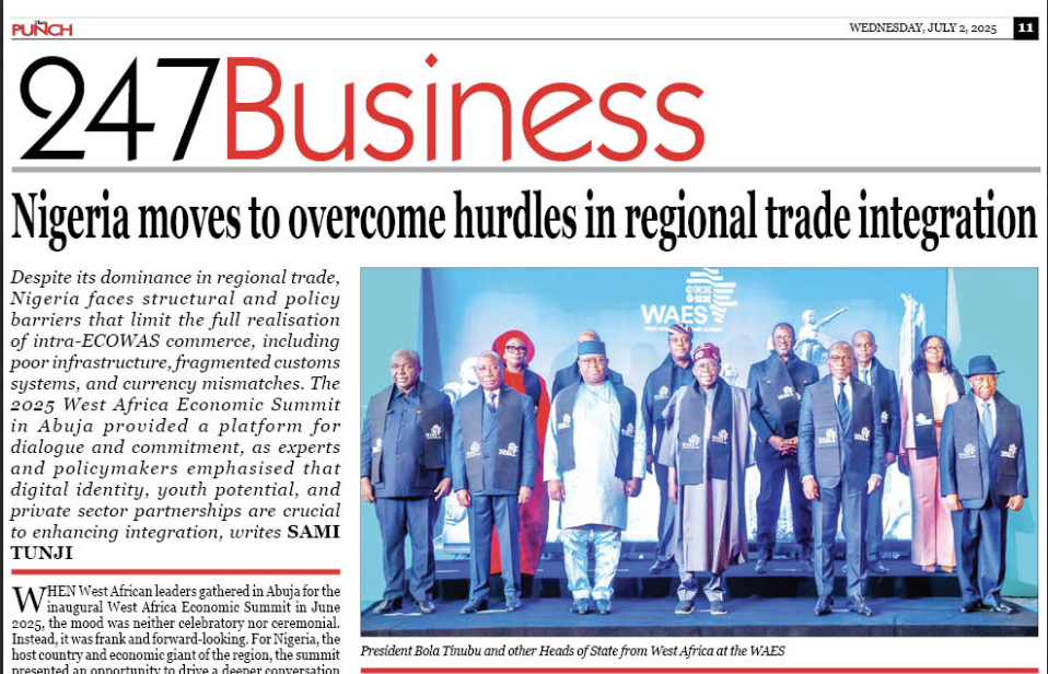 Nigeria moves to overcome hurdles in regional trade integration